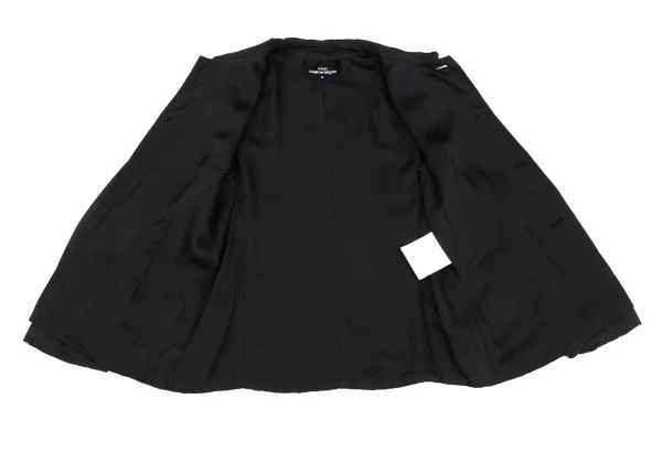 tricot COMME des GARCONS Washed Cupra Round Collar Jacket K-172148_015