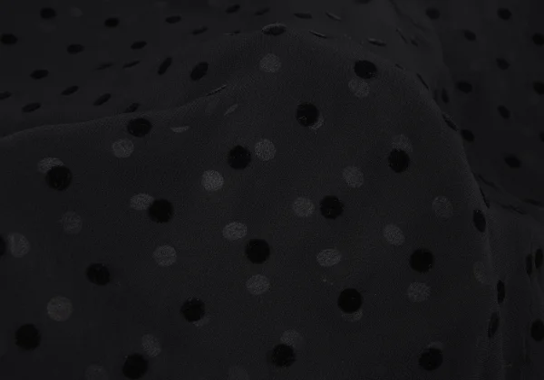COMME des GARCONS Dot Flocky Layered  Dropped Crotch Pants K-172149_013