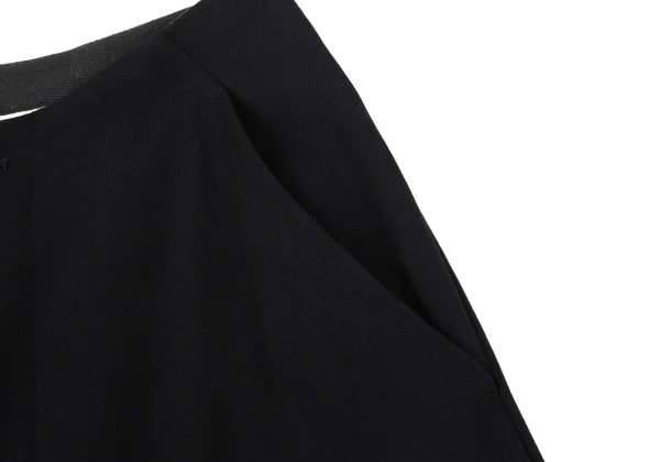 COMME des GARCONS Triacetate Poly Flap Pocket Skirt K-172151_005
