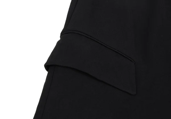 COMME des GARCONS Triacetate Poly Flap Pocket Skirt K-172151_010