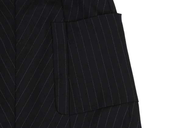 COMME des GARCONS Pocket Design Wool Pin Stripe Skirt K-172153_004