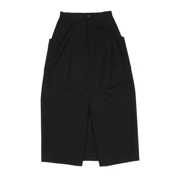 COMME des GARCONS Pocket Design Wool Pin Stripe Skirt K-172153_006