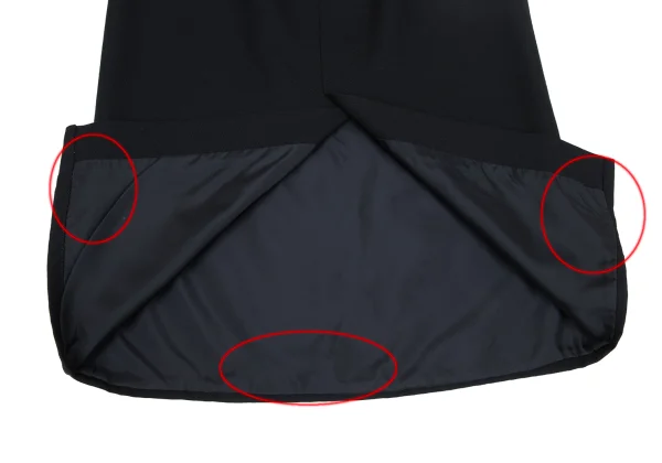 COMME des GARCONS Wool Slit Skirt K-172154_008