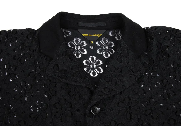 COMME des GARCONS Floral Lace Dolman Jacket K-172156_007
