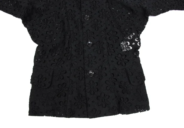 COMME des GARCONS Floral Lace Dolman Jacket K-172156_012