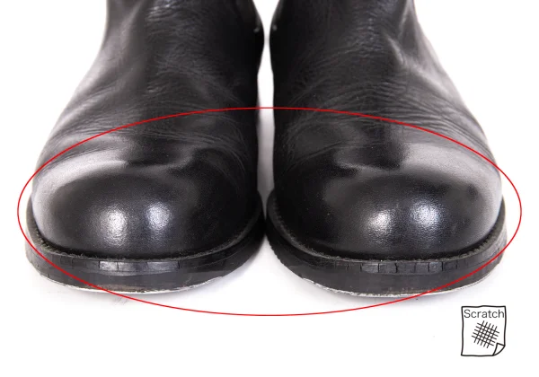 COMME des GARCONS Side Gore Leather Boots K-172159_005