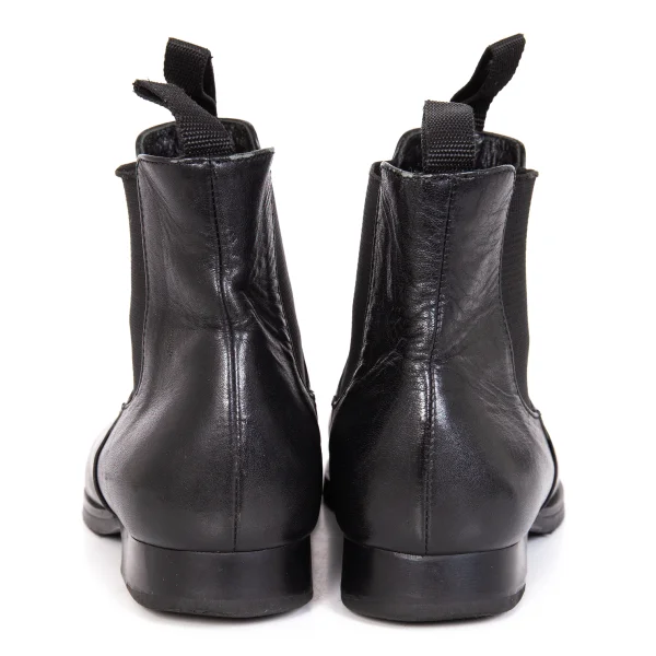 COMME des GARCONS Side Gore Leather Boots K-172159_010