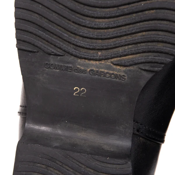 COMME des GARCONS Side Gore Leather Boots K-172159_014