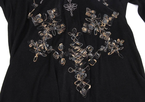 Jean Paul GAULTIER Rayon Cotton Embroidery T Shirt K-172160_009
