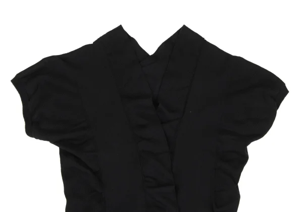 Jean Paul GAULTIER Gather Acrylic Cotton Knit Cardigan K-172161_003