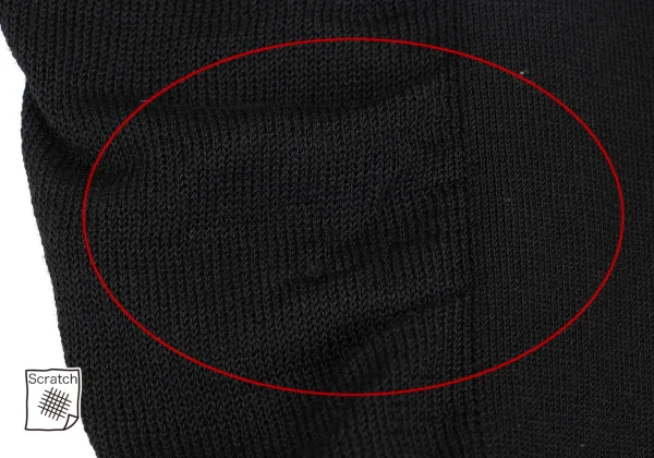 Jean Paul GAULTIER Gather Acrylic Cotton Knit Cardigan K-172161_008