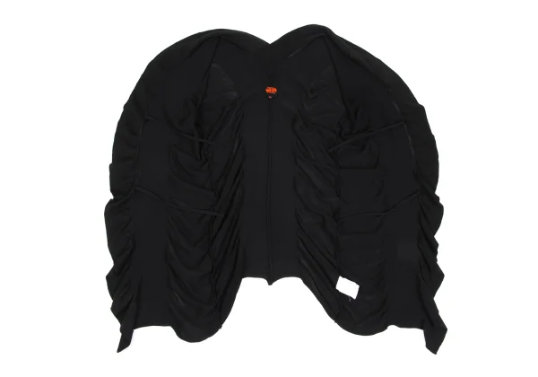 Jean Paul GAULTIER Gather Acrylic Cotton Knit Cardigan K-172161_010