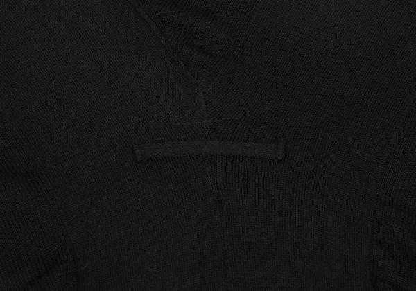 Jean Paul GAULTIER Gather Acrylic Cotton Knit Cardigan K-172161_012