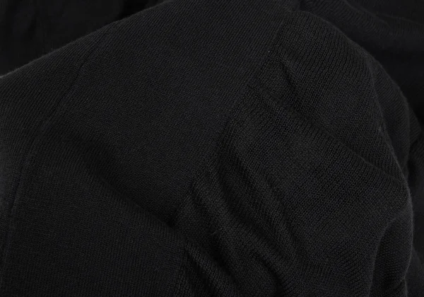 Jean Paul GAULTIER Gather Acrylic Cotton Knit Cardigan K-172161_013