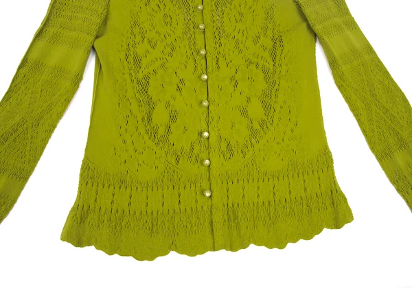 Jean Paul GAULTIER Nylon Poly Mesh Cardigan K-172162_009