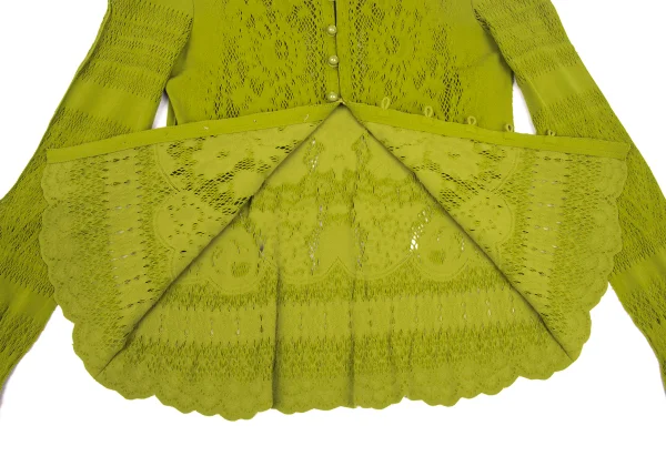 Jean Paul GAULTIER Nylon Poly Mesh Cardigan K-172162_010