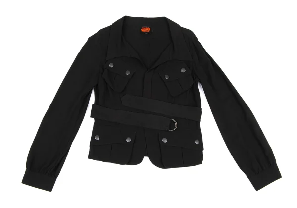 Jean Paul GAULTIER Military Pocket Stretch Jacket K-172163_002