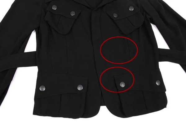 Jean Paul GAULTIER Military Pocket Stretch Jacket K-172163_008