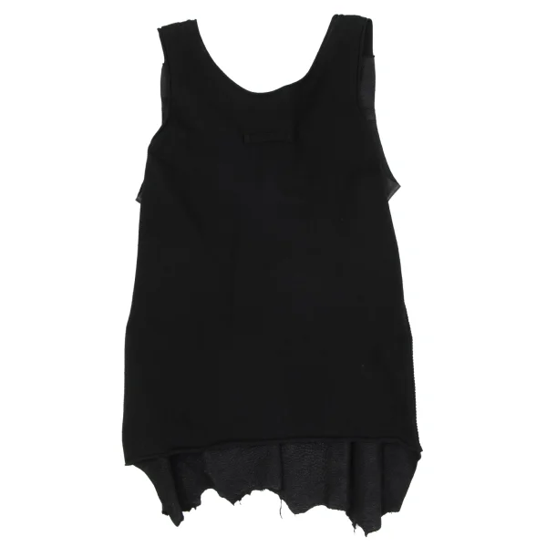 Jean Paul GAULTIER FEMME Lace Up Leather Tanktop K-172167_010