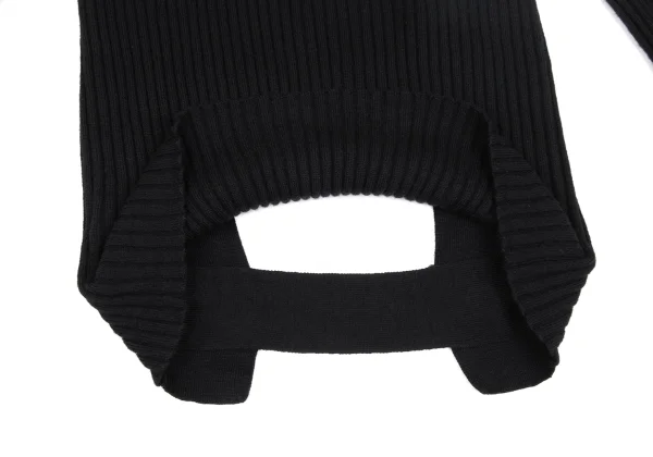 Jean Paul GAULTIER HOMME Back Open Wool Knit Sweater K-172169_007
