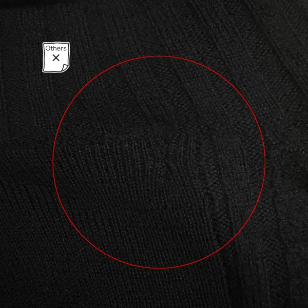 Jean Paul GAULTIER HOMME Back Open Wool Knit Sweater K-172169_009