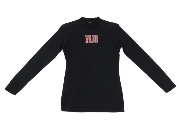 Jean Paul GAULTIER CLASSIQUE Logo Printed Mock Neck T Shirt K-172170_002