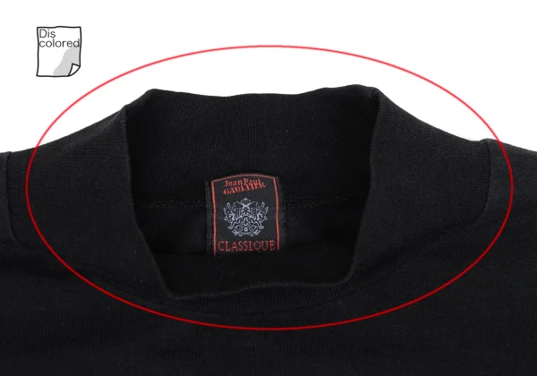 Jean Paul GAULTIER CLASSIQUE Logo Printed Mock Neck T Shirt K-172170_007