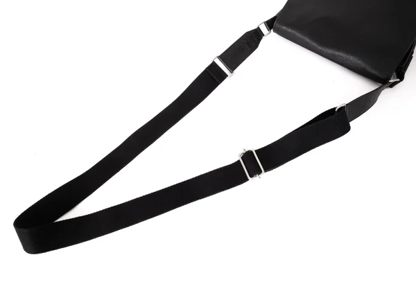 Jean Paul GAULTIER Studs Emboss Leather Messenger Bag K-172175_014