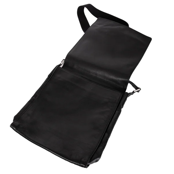 Jean Paul GAULTIER Studs Emboss Leather Messenger Bag K-172175_016