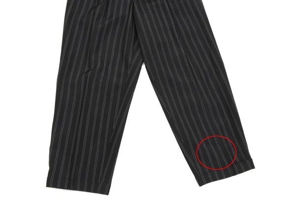 Y's Washed Striped Tuck Pants K-172178_008