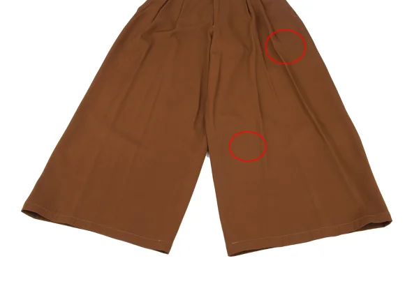 Y's Wool Blended Tuck Wide Pants K-172179_007
