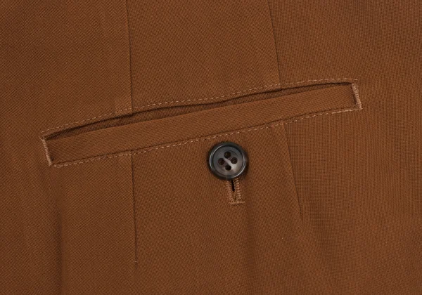 Y's Wool Blended Tuck Wide Pants K-172179_013