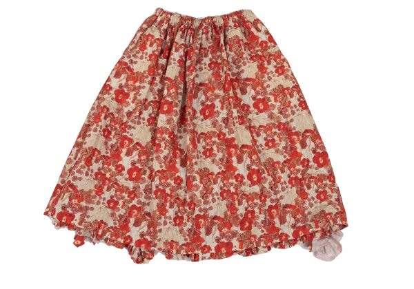tao Fumi Imamura Floral Printed Frill Hem Skirt K-172181_002