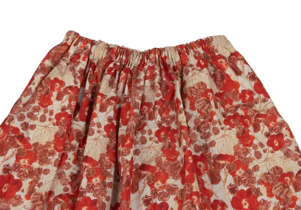 tao Fumi Imamura Floral Printed Frill Hem Skirt K-172181_003