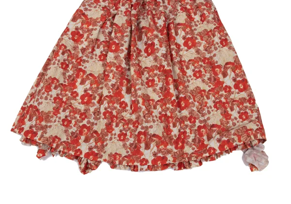 tao Fumi Imamura Floral Printed Frill Hem Skirt K-172181_006
