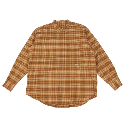 Papas Cotton Checker Long Sleeve Shirt