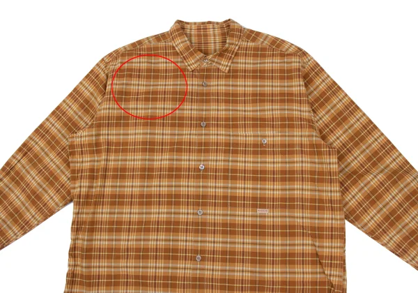 Papas Cotton Checker Long Sleeve Shirt K-172182_002