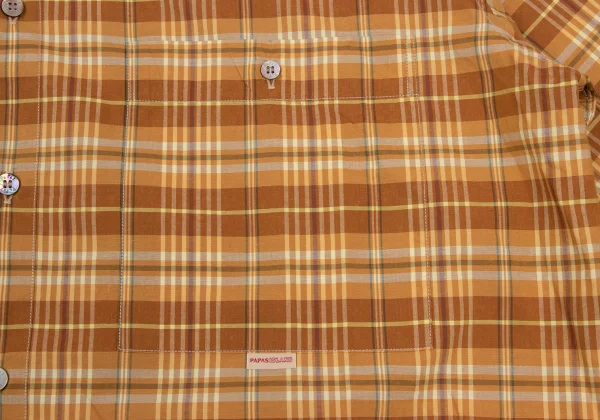 Papas Cotton Checker Long Sleeve Shirt K-172182_007