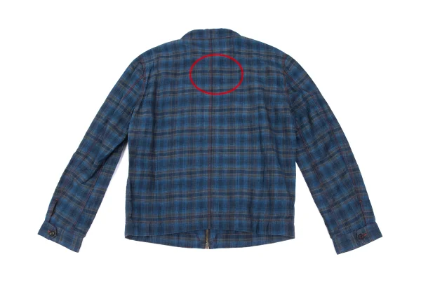 Papas Indigo Dyed Zip Shirt Jacket K-172185_014