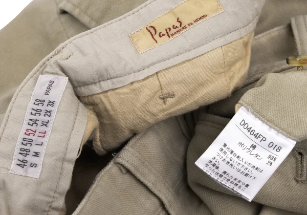 Papas Cotton Blend Stretch Pants K-172186_017