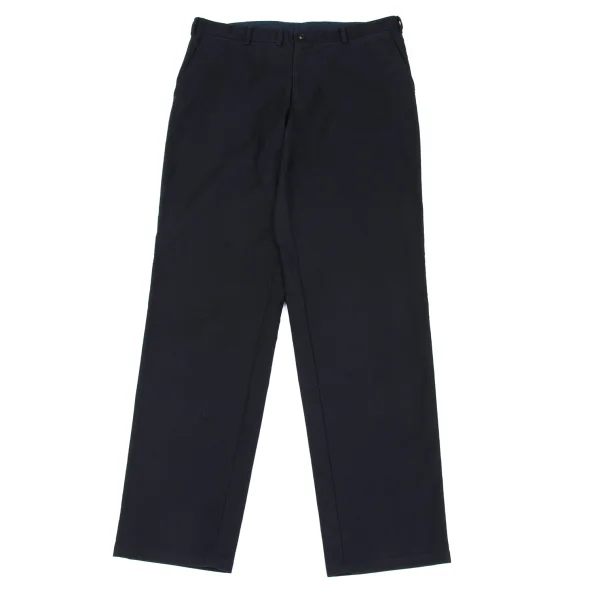 Papas Cotton Blend Stretch Pants  Navy 52LL K-172187_001