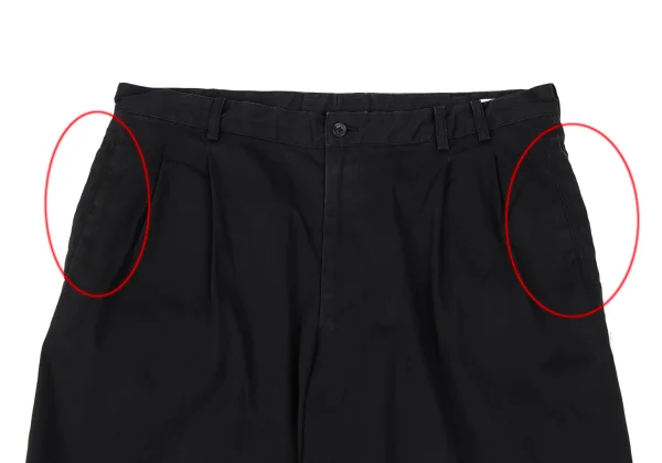 Papas Cotton Blend Stretch Tuck Pants K-172188_002