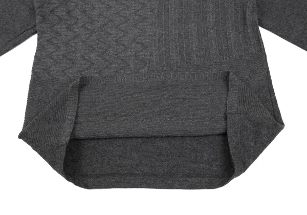 Y's for men Textured V-Neck Knit Top K-172192_008