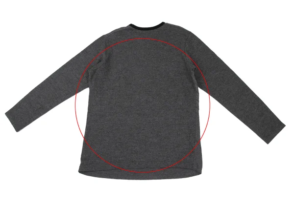 Y's for men Textured V-Neck Knit Top K-172192_009