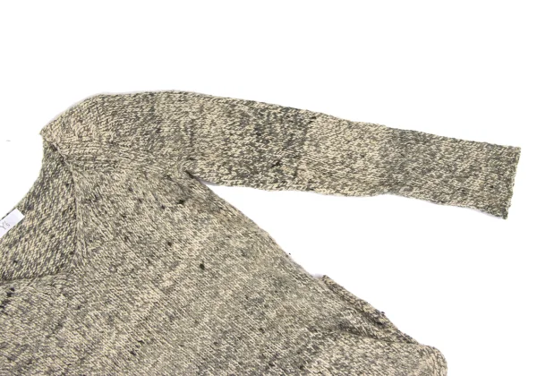 Y's Wool Cotton Back Pocket knit Sweater K-172197_004