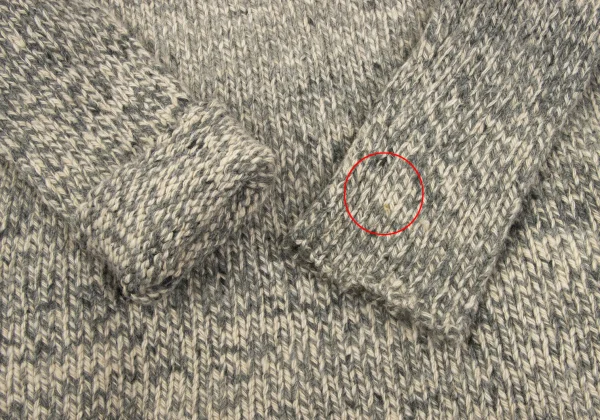 Y's Wool Cotton Back Pocket knit Sweater K-172197_005