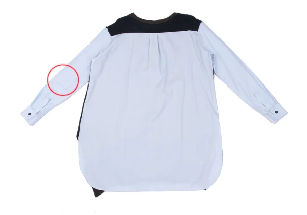 Y's Shirt Docking Wool Knit Tunic K-172198_014