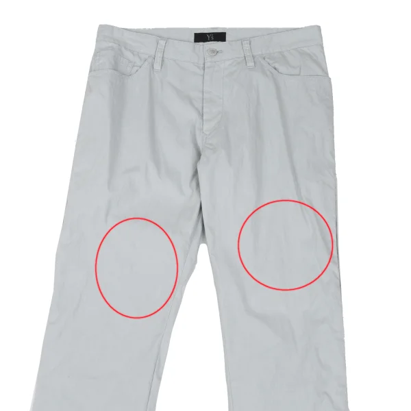 Y's Cotton Nylon Knit-Side Pants K-172200_002