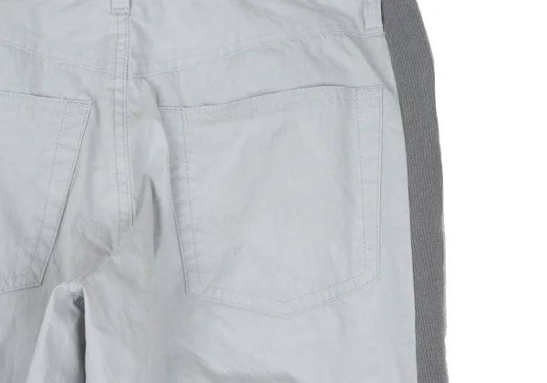 Y's Cotton Nylon Knit-Side Pants K-172200_017