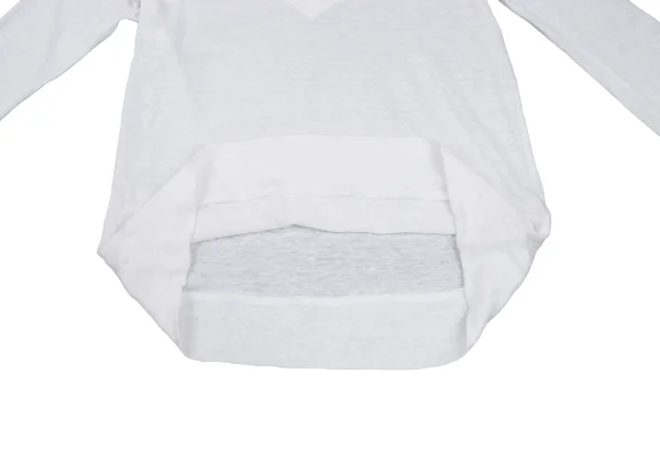 Theory Linen V Neck T Shirt K-172201_007